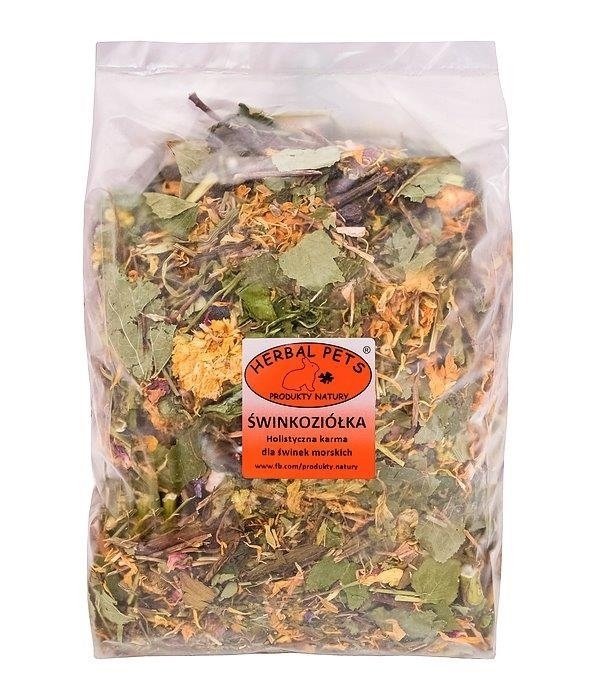 Herbal Pets Świnkoziółka Holistyczna Karma dla świnek  morskich 800g