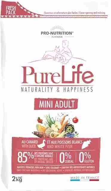 PNF Pure Life Mini Adult 2kg dla Psów małych ras