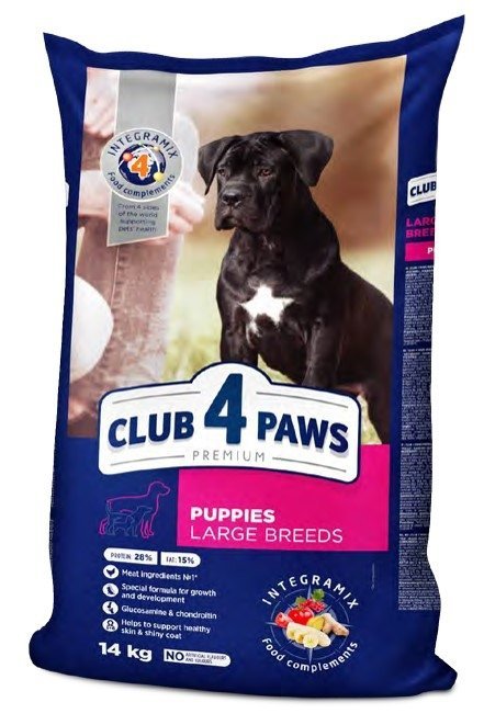 Club4Paws Puppy Large 14kg sucha karma dla szczeniąt dużych ras