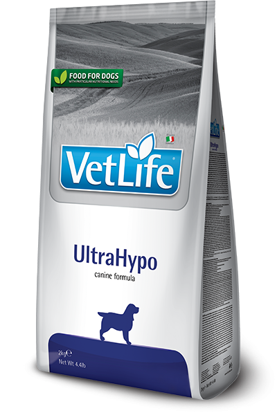 Farmina Vet Life Ultrahypo 2kg dietetyczna sucha karma dla psów z nietolerancją pokarmową