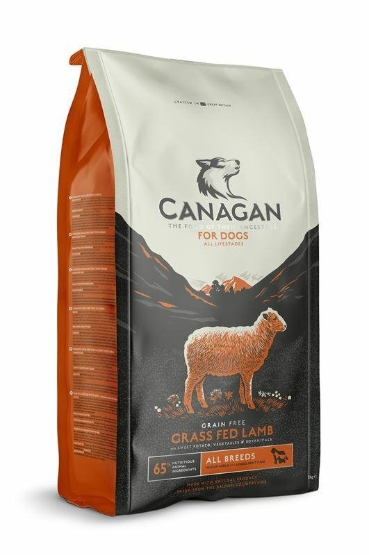 Canagan Grass-Fed Lamb 2kg delikatna Jagnięcina Bez Zbóż dla psa