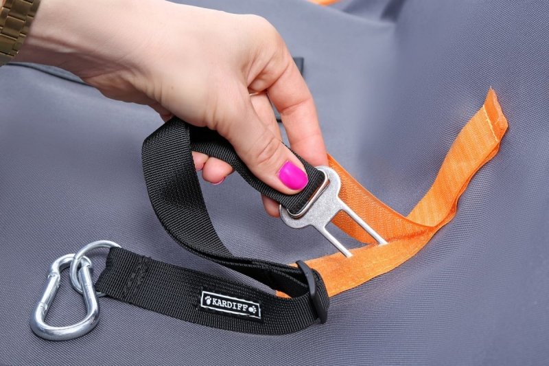 Kardiff mata Anti Slip z Bokami i Zamkiem M 133x157cm Oliwkowa