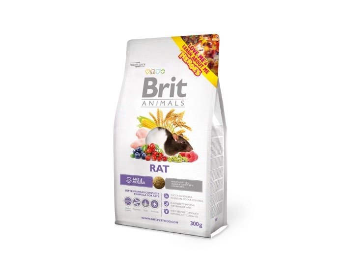 Brit Animals Rat Complete 300g Pokarm dla Szczura