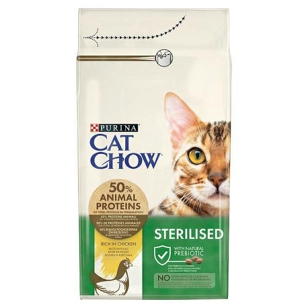 Purina Cat Chow Sterilised 1,5kg  sucha karma dla kotów sterylizowanych