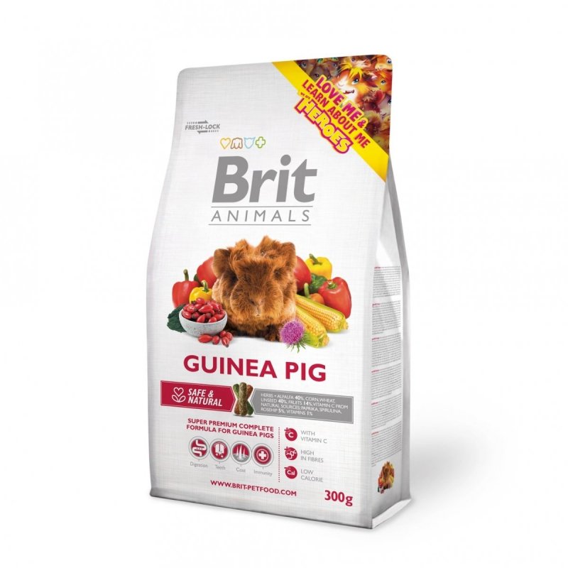 Brit Animals Guinea Pig 300g Pokarm dla Świnki Morksiej