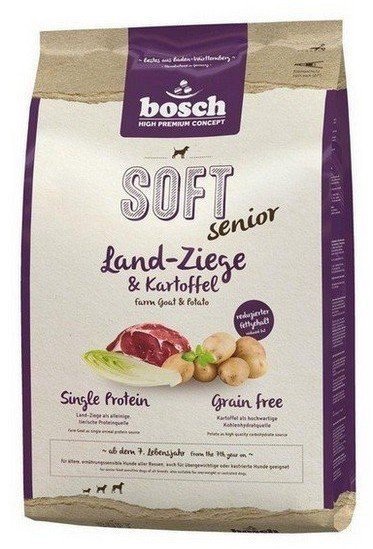 Bosch Soft Senior Koza i Ziemniaki 2,5kg dla starszych wrażliwych psów