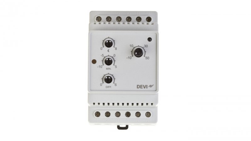Termostat DEVIreg 316 230V 16A -10-50C IP20 140F1075