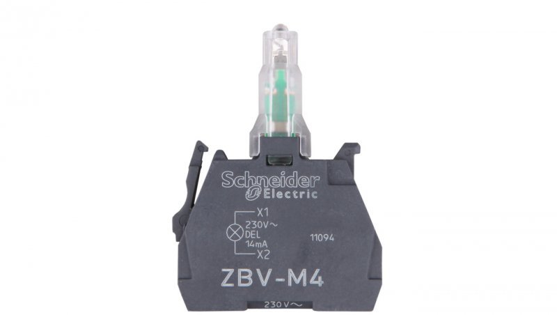 Zestaw świetlny z diodą LED czerwony 230-240V AC ZBVM4