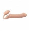 STRAP-ON ME Silicone bendable strap-on Flesh XL