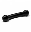 Glas - Dildo-  Double Bull Black Glass 