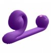 Wibrator Punktu G Masażer Łechtaczki Snail Vibe Purple