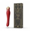 Wibrator-Zalo King Vibrating Thruster Wine Red