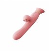 Wibrator i Stymulator Łechtaczki- Zalo Rose Vibrator Strawberry Pink