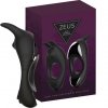 FeelzToys Wibrujący Pierścień na Penisa - Zeus Dual Vibe Cockring Zwart