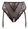 Cottelli Collection Majtki z Szalkami -Suspender Briefs 3XL