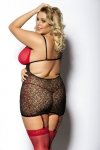 ANAIS YAMMY black-red chemise L+ ( czarno-czerwona halka ) XL/XXL