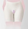 BossSeries Ultrathin Wearable remote mini vibe PINK-Wibrator do Majtek 