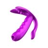 FOX SHOW Masażer do majtek Stymulator-Silicone Panty Vibrator USB 7 Function / Heating
