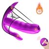 FOX SHOW Masażer do majtek Stymulator-Silicone Panty Vibrator USB 7 Function / Heating