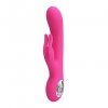 PRETTY LOVE Wibrator Króliczek - CARINA, PINK, USB, 7 function