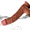 FOX Wibrator-Silicone, Vibration 10, Rotate, Telescopic, Heating, 21cm