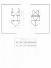 Obsessive Body - Bielizna-859-TED-1 body L/XL