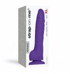 STRAP-ON ME Soft Realistic Dildo Purple XL
