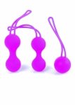 BossSeries Kulki Gejszy-Silicone Kegal Balls Set Purple