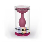 LOVE TO LOVE Korek Analny - OPEN ROSES M SIZE - PLUM STAR