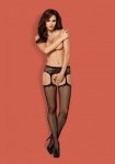 Pończochy + Pas Obsessive Garter stockings S/M/L