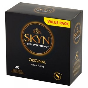 UNIMIL Prezerwatywy - SKYN BOX 40 ORIGINAL