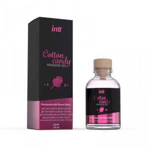 INTT Żel Oralny-MASSAGE GEL COTTON CANDY 30 ml