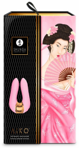 SHUNGA  Wibrator dla Par - AIKO Intimate Massager Light Pink