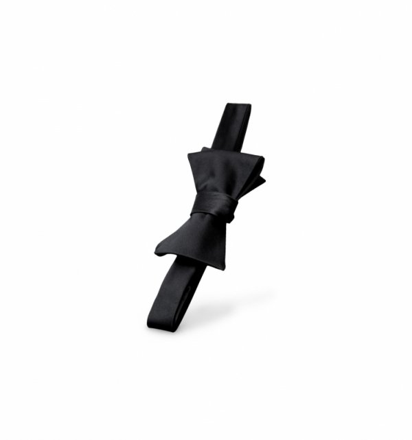 Czarna mucha do związywania - FSoG - His Rules Bondage Bow Tie