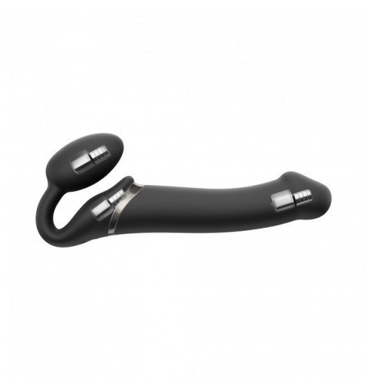 STRAP-ON ME Vibrating Strap-on Black L