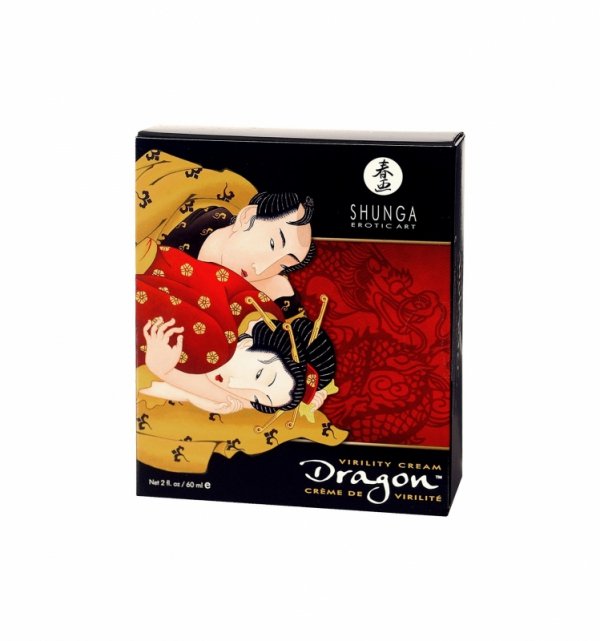 SHUNGA Krem Wydłużający Stosunek Men  - Dragon Virility Cream for Men 60 ml