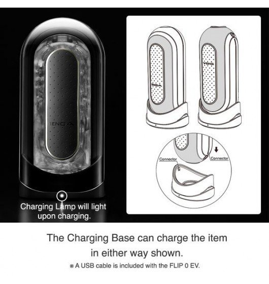 Masturbator Tenga Flip Zero Electronic Vibration Black
