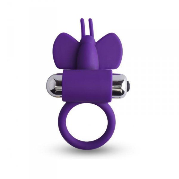 TOYZ4LOVERS Pierścień Erekcyjny - Anello fallico vibrante butterfly Toyz4Lovers