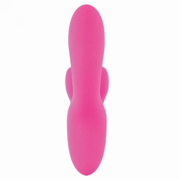 FeelzToys Wibrator Króliczek  - TriVibe G-Spot Vibrator with Clitoral &amp; Labia Stimulation Pink