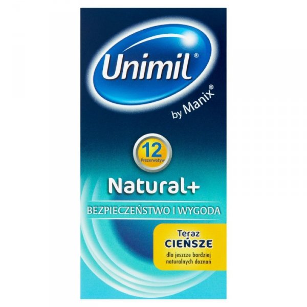 UNIMIL Prezerwatywy - BOX 12 NATURAL+