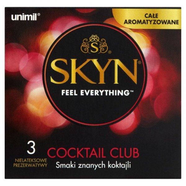 Unimil Prezerwatywy Zapachowe - SKYN Cocktail Club 3