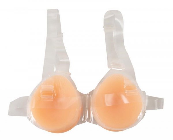 Cottelli Collection Silikonowy Biust - Strap-on Silicone Breasts