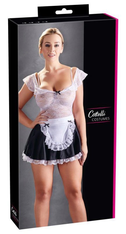 Cottelli Collection Ponętna Kelnerka - Maid's Dress XL