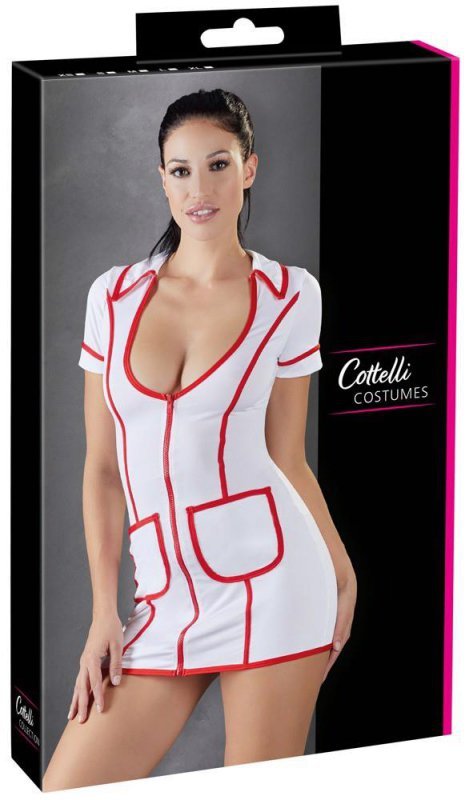 Cottelli Collection Seksowna Pielęgniarka - Nurse Dress S