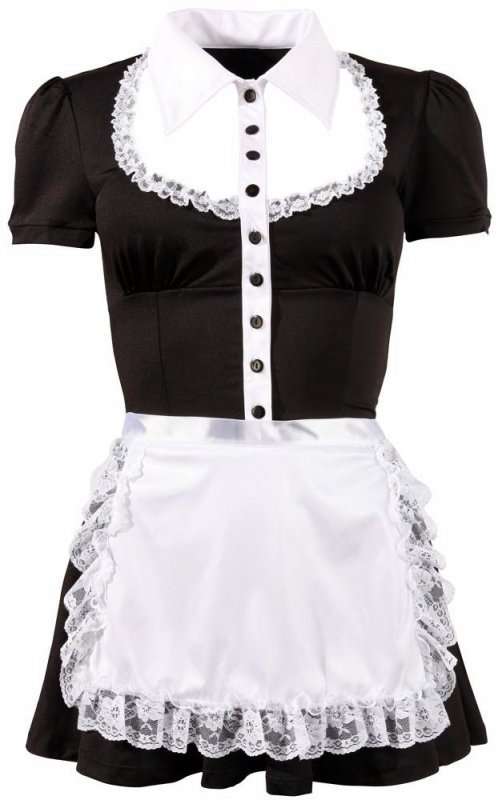 Cottelli Collection Sexi Kelnerka - Maid's Dress S