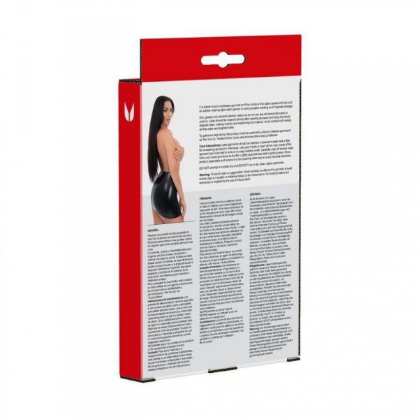 Me You Us Ołówkowa Spódnica L - Latex Mini Skirt Large
