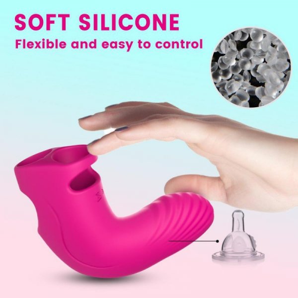 BOSS SERIES Wibrator na Palec - Aurora pink