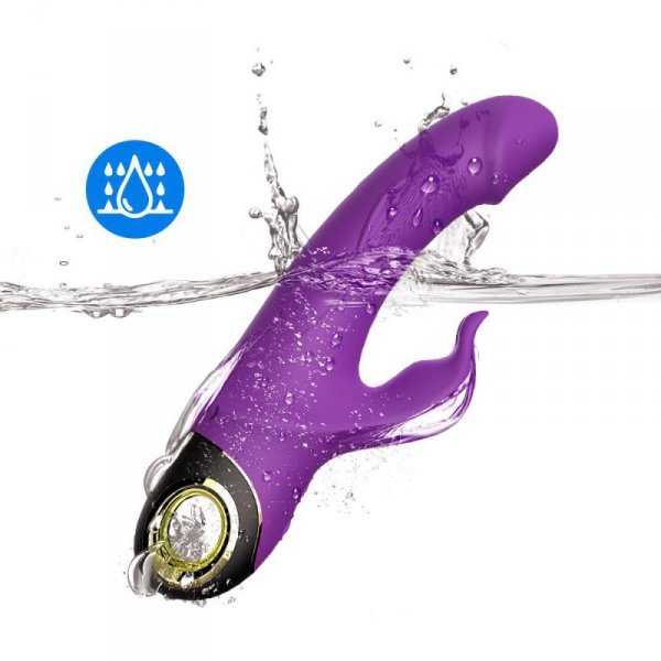 BOSS SERIES Wibrator Królik - Meteror purple