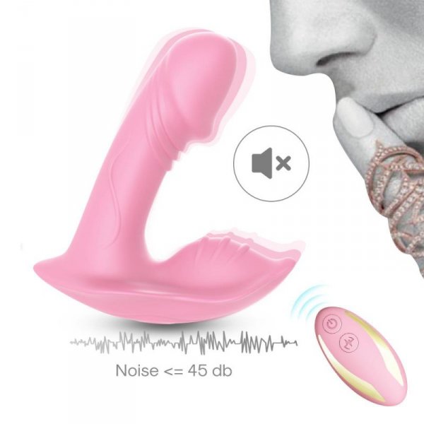BOSS SERIES Wibrator do Majtek Na Pilota - Whistle light pink