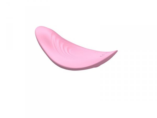 BossSeries Ultrathin Wearable remote mini vibe PINK-Wibrator do Majtek 